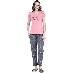 allure blue Women TOP & Pyjama Night Suit Set-picture-50