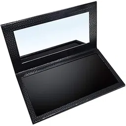 Allwon Magnetic Palette Empty Eyeshadow Makeup With Shatterproof Mirror For Lipstick Blush Powder Black-picture-35