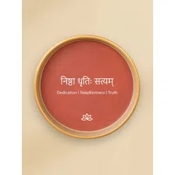 ALMIRO TREE Brown Quoted Terracotta Wall Plate-picture-15