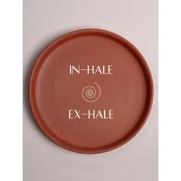 Almiro Tree Inhale - Exhale Terracotta Wall Plate-picture-21
