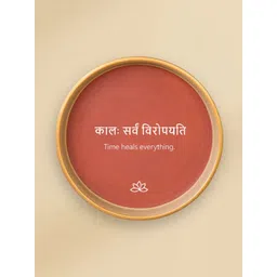 Almiro Tree Time Heals Everything Terracotta Wall Plate-picture-29