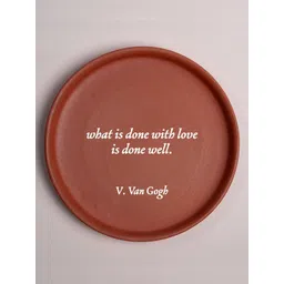 ALMIRO TREE V. Van Gogh English Quote Terracotta Wall Plate-picture-18