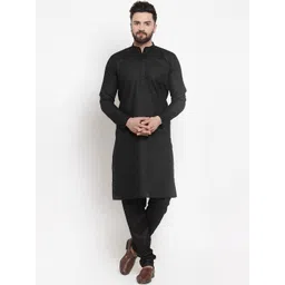 ALMORA Men Regular Kurta with Pyjamas-picture-17