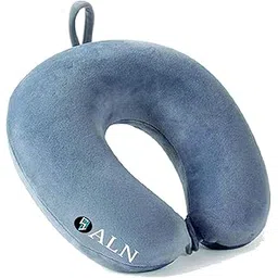 aln ALN® Premium Velvet Travel Neck Pillow for Travelling and Sleeping in Airplane Flight, Cab, Car, Train, Bus for Men and Women Head Rest Neck Holder Pillow for Pain Relief-picture-26