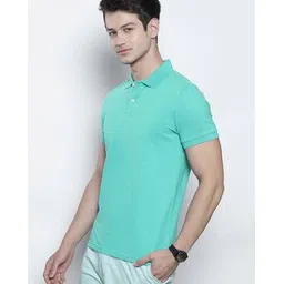 alpha tribe Men Regular Fit Polo T-Shirt-picture-51