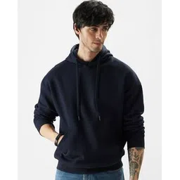 alpha tribe Men Relaxed Fit Hooded Hoodie-picture-51