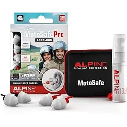 alpine MotoSafe Race MotoGP Edition - Motorcycle Earplugs for Wind Noise Reduction - Ultra Soft Comfort Filter Hearing Protection - Hypoallergenic Reusable Motorbike Ear Plugs for Riding and Racing-picture-10