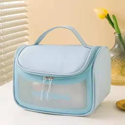 alpyog Women Blue Cosmetic Bag-picture-15