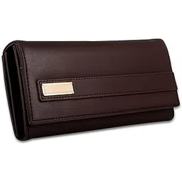 alsu Women's Hand Wallet Purse Clutch | Phone Pocket | Coin Compartment | Credit Card Slots| Zipper Pocket| Office use| Casual use| Faux Leather (Brown)-picture-10