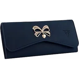 alsu Women's Peacock Blue Vegan Leather Hand Clutch Wallet Purse | 4 Card Pocket (gdu-015peablu)-picture-28