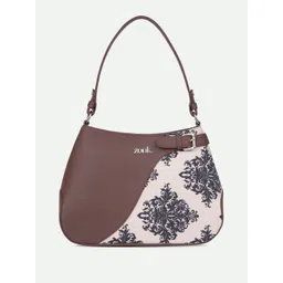 alt by zouk ZOUK Floral Printed Leather Bucket Handheld Bag-picture-17
