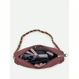 alt by zouk ZOUK Floral Printed Structured Sling Bag image 2