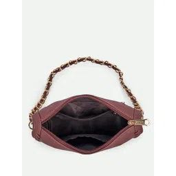 alt by zouk ZOUK Floral Printed Structured Sling Bag image 4