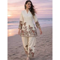 ALTEROUTFIT Womens Stylish Two-piece Co-ord Set-picture-10