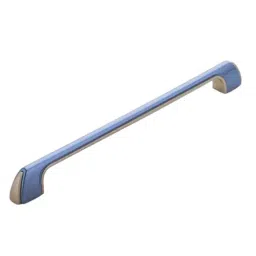 Altitude Metal Cabinet Handle Size 160 mm in Blue/Satin Finish for Home & Office Furniture, 126-picture-42