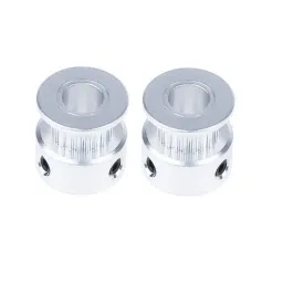 Aluminum GT2 Timing Pulley 16 Tooth 5mm Bore For 6mm Belt – 2Pcs-picture-10