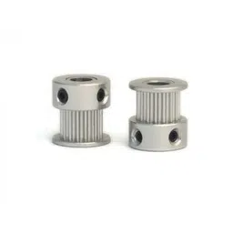 Aluminum GT2 Timing Pulley 20 Tooth 5mm Bore For 6mm Belt – 2Pcs-picture-36