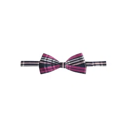Alvaro Castagnino Blue & Purple Striped Bow Tie-picture-13