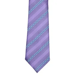 Alvaro Castagnino Blue & Purple Striped Broad Tie-picture-12