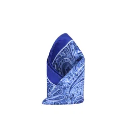 Alvaro Castagnino Blue & White Printed Pocket Square-picture-28