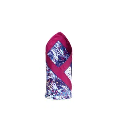 Alvaro Castagnino Blue Printed Pocket Square-picture-38