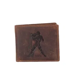 Alvaro Castagnino Brown Leather Bi-Fold Wallet for Men-picture-22