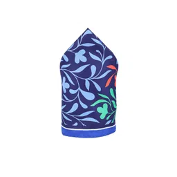 Alvaro Castagnino Men Blue & Multicoloured Printed Pocket Square-picture-39