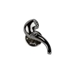 Alvaro Castagnino Men Grey Smoking Pipe Brooch-picture-13