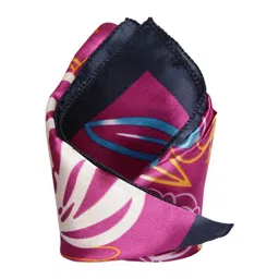 Alvaro Castagnino Men Pink Printed Pocket Square-picture-28