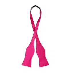 Alvaro Castagnino Men Pink Solid Bow Tie-picture-10