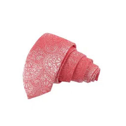 Alvaro Castagnino Men Red Printed Skinny Tie-picture-14