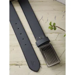 Alvaro Castagnino Men Textured Leather Belt-picture-12