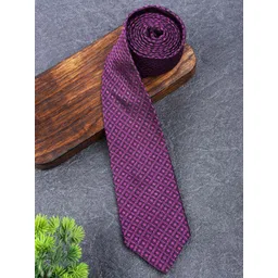 Alvaro Castagnino Men Woven Design Broad Tie-picture-37