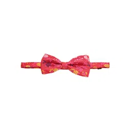 Alvaro Castagnino Pink & Multicoloured Printed Bow Tie-picture-20