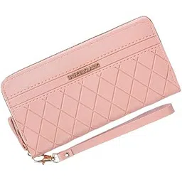 amaira gifts Stylish Double Zipper Long PU Leather Wallet for Women and Girls, Luxury PU Leather Long Form Wallet for Women and Girls-picture-13