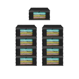 AMAK INC Black Fabric Multi-Utility Wardrobe Organisers-picture-23