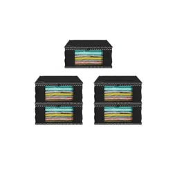 AMAK INC Black Fabric Multi-Utility Wardrobe Organisers-picture-39