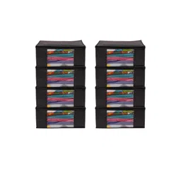 AMAK INC Black Fabric Multi-Utility Wardrobe Organisers-picture-19