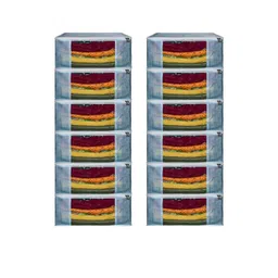 AMAK INC Blue Fabric Multi-Utility Wardrobe Organisers-picture-42