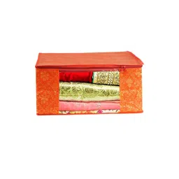 AMAK INC Orange Fabric Multi-Utility Wardrobe Organisers-picture-31