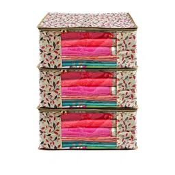 AMAK INC Orange Fabric Multi-Utility Wardrobe Organisers-picture-21