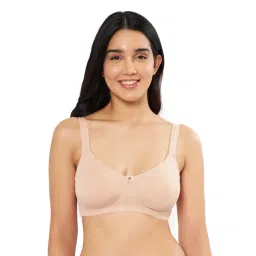 Amante Beige Cotton Full Coverage Bra-picture-45
