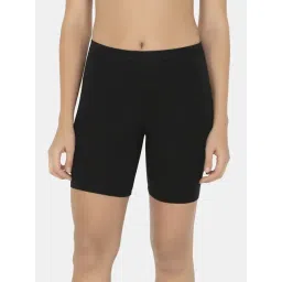 Amante Black Cotton Shorties-picture-43