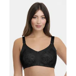 Amante Black Non Wired Non Padded Full Coverage Bra-picture-22