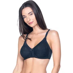 Amante Black Non Wired Non Padded Full Coverage Bra-picture-30