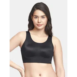 Amante Black Padded Sports Bra-picture-20
