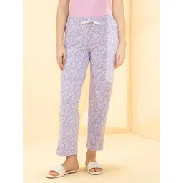 Amante Blue Relaxed Fit Printed Pyjamas-picture-26