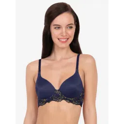 Amante Blue Under Wired Padded T-Shirt Bra-picture-47