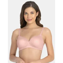 Amante Blush Pink Non Wired Padded T-Shirt Bra-picture-31