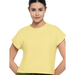 Amante Daisy Yellow Cotton Sports T-Shirt-picture-28